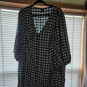Torrid plaid dress
